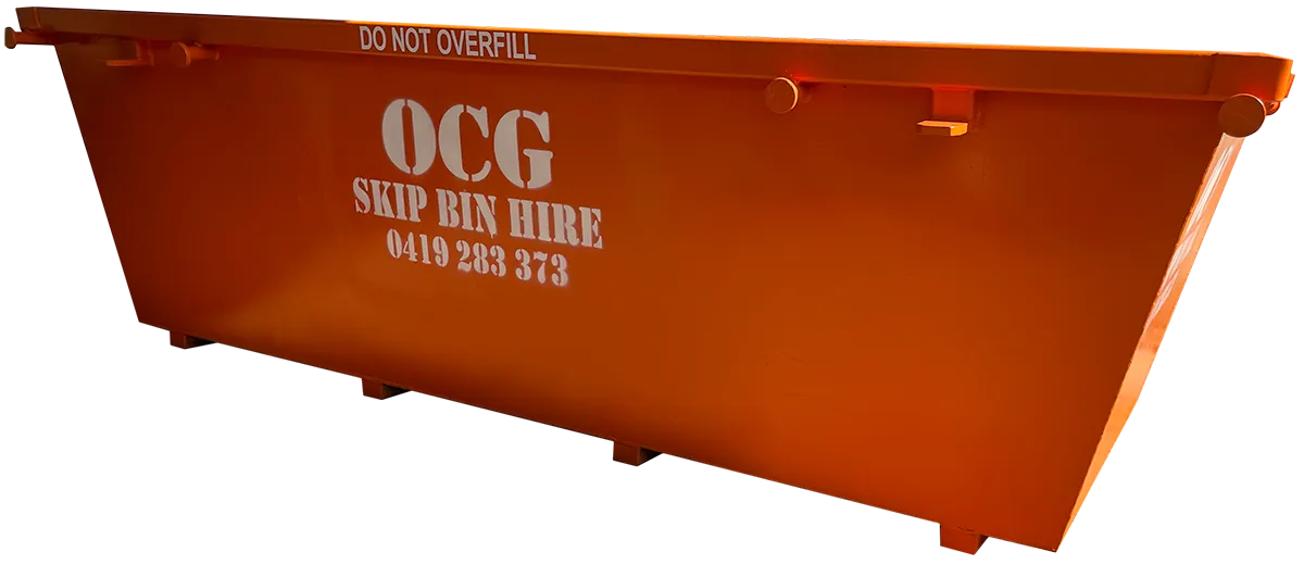 4m³ skip bin for garage cleanouts